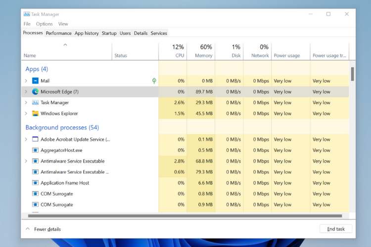 make task manager shortcut