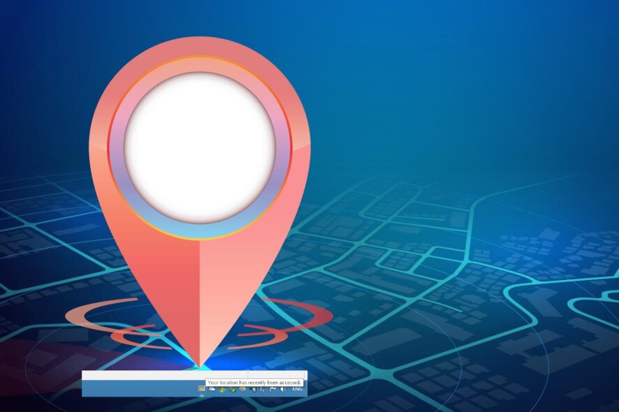 How to fix Your location has recently been accessed