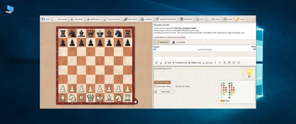 Use Creatica Chess Game Analyzer