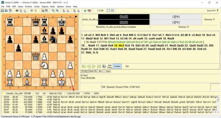 Troubleshoot Creatica Chess Game Analyzer