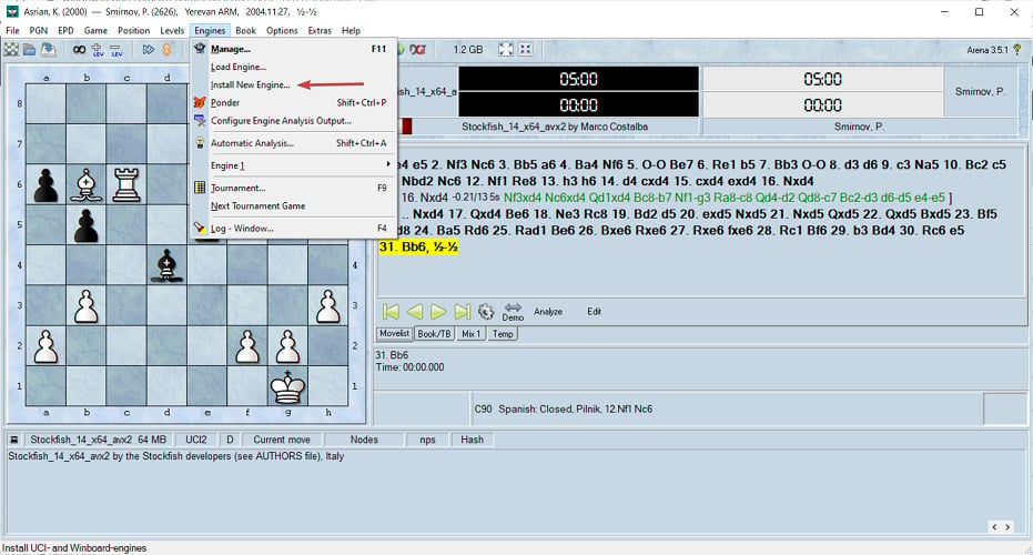 Stockfish Online - Free Chess Analysis Features at DecodeChess