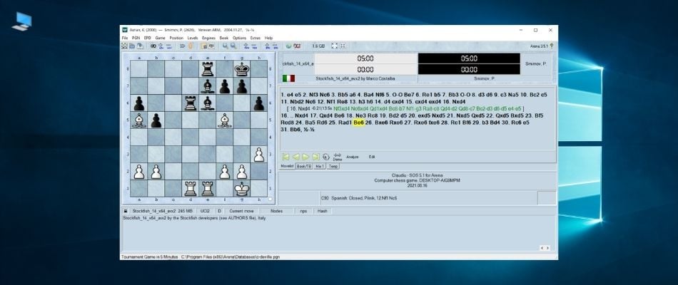 Troubleshoot Creatica Chess Game Analyzer