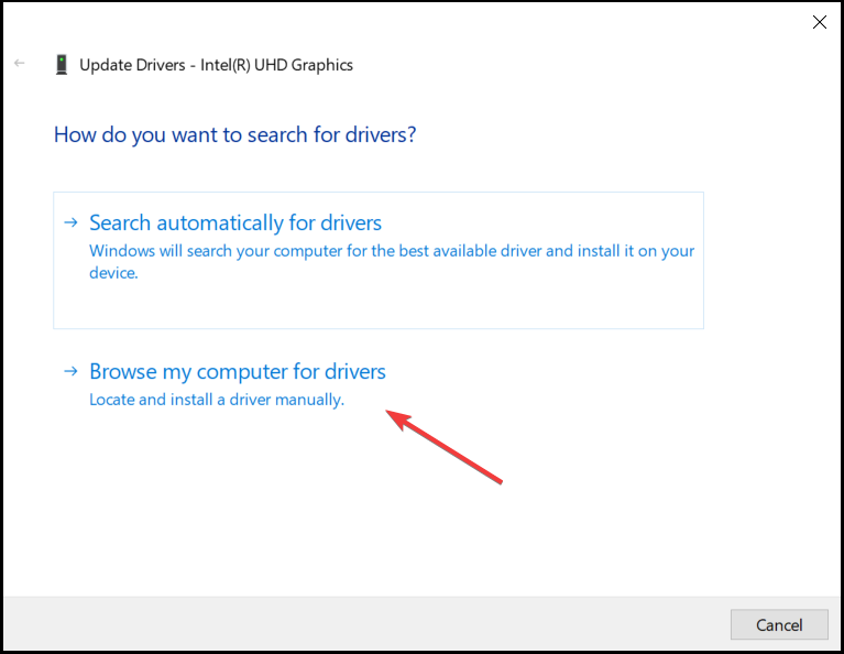 browse computer for drivers watchdog violation