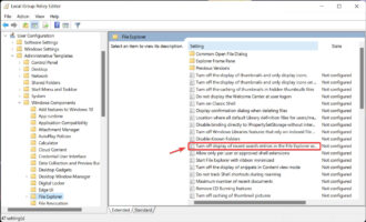 windows 10 disable file explorer history