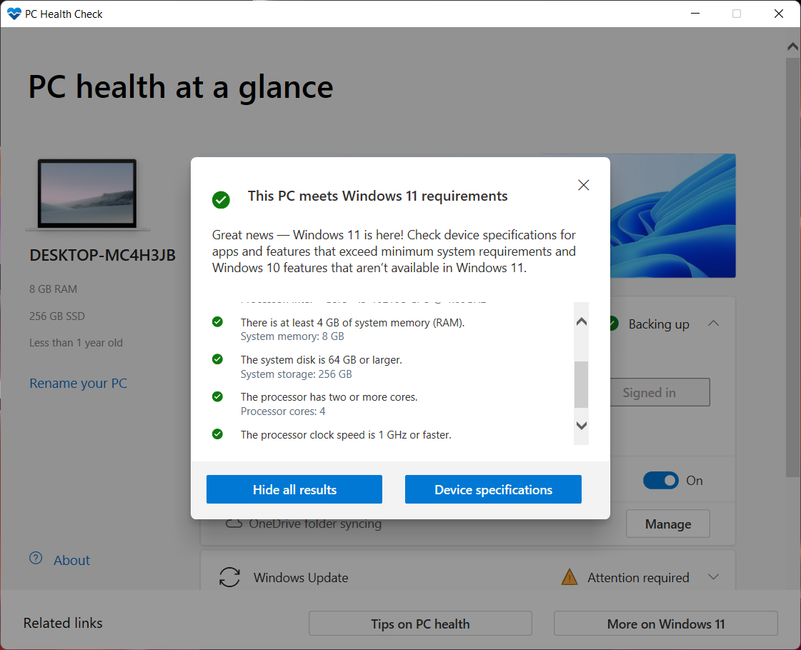 windows 11 health check download
