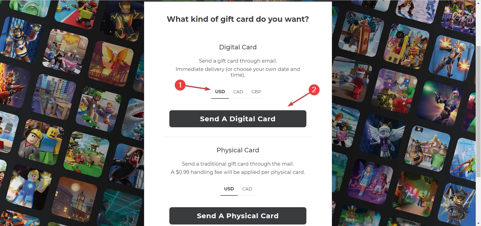 is there a way to use a microsoft gift card to buy roblox premium? if -  Microsoft Community