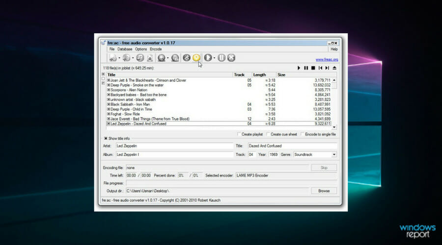 mp3 ripping software free for windows 7