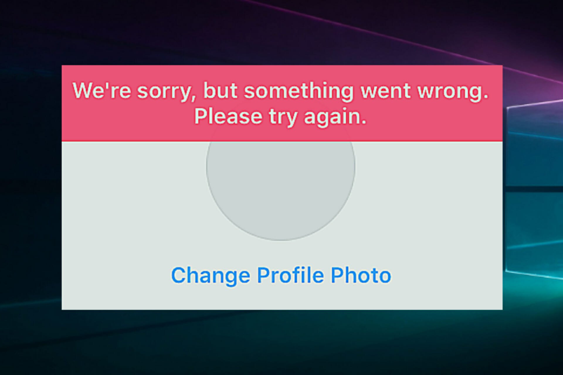 FIX: We’re sorry, but something went wrong Instagram error