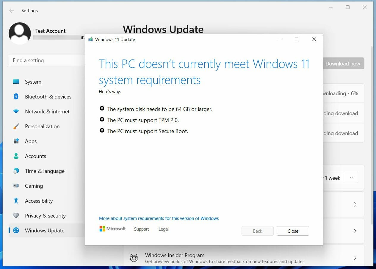 virtualbox windows 11 host support