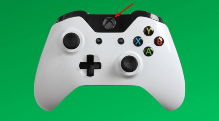 Xbox controller button