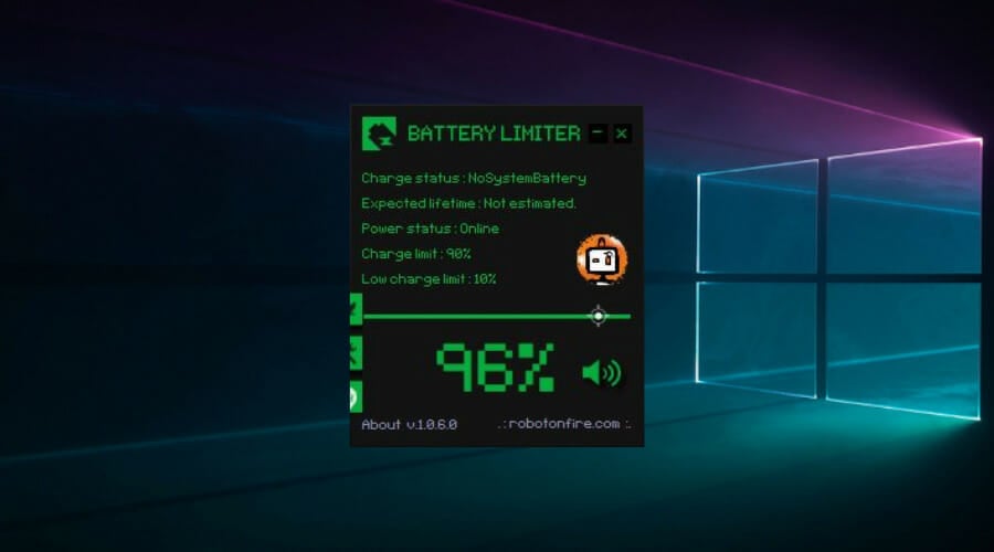 how to enable desktop mode battery charge