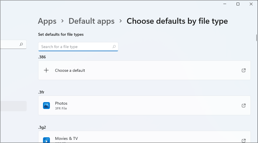 windows 11 set default apps settings