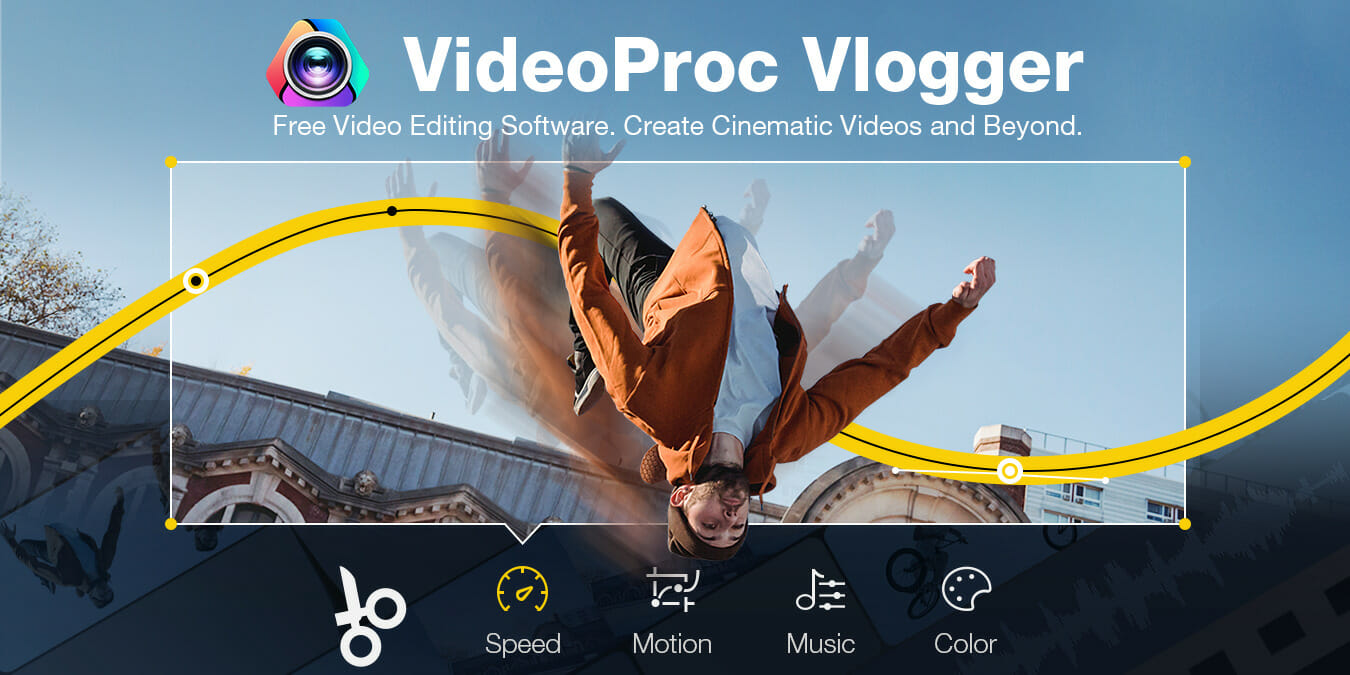videoproc vlogger トリミング