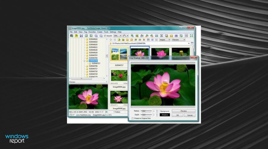 easiest to use free photo viewer software for windows 7