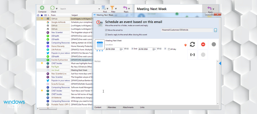 hexamail email client for windows 7