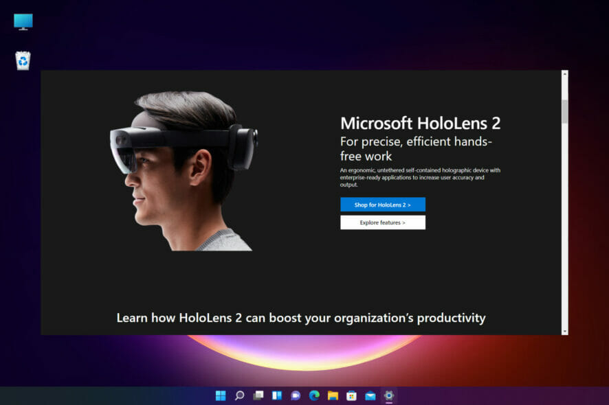 New HoloGraphic 21H2 for HoloLens 2