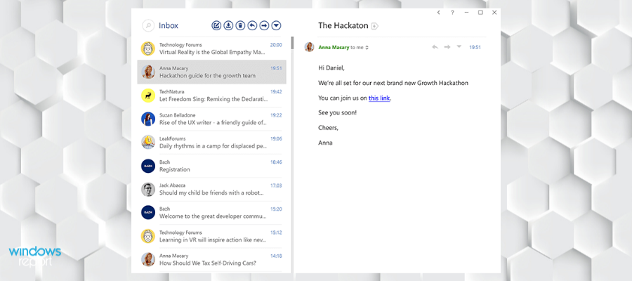 microsoft email client for windows 7