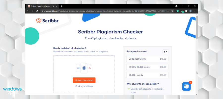 plagiarism checker x policy