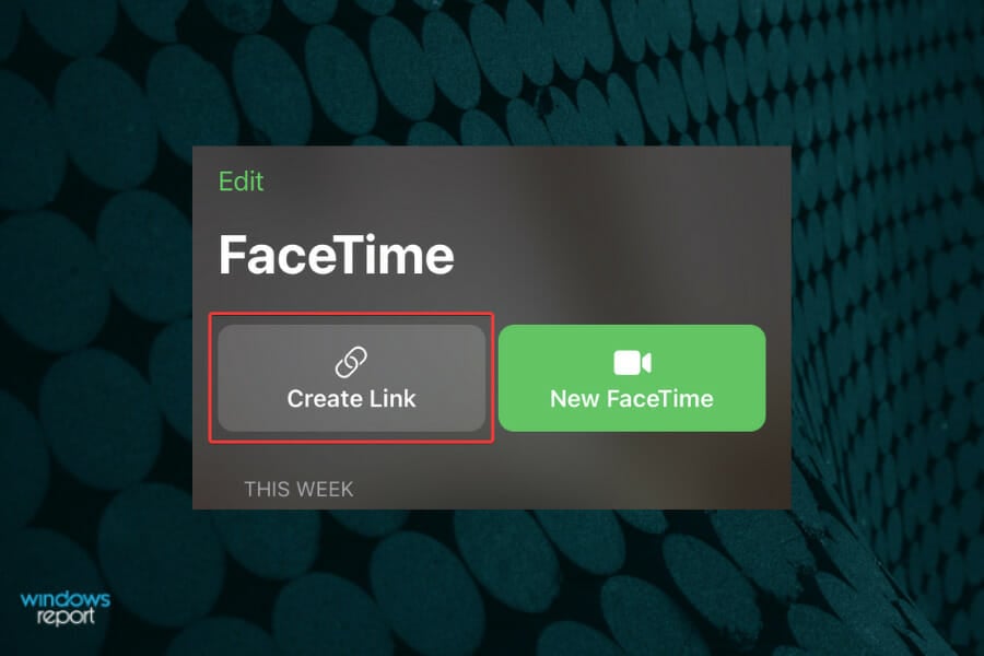 Create a Facetime link