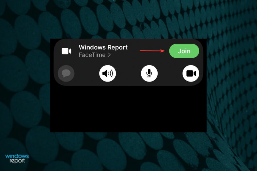 Talk to others on Facetime in Windows 11