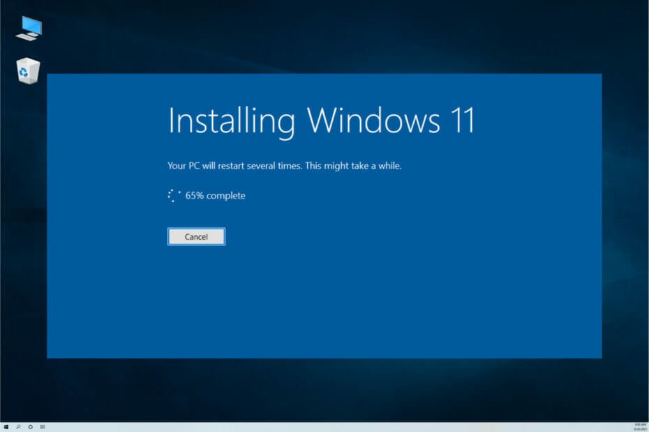 windows 11 installation slow