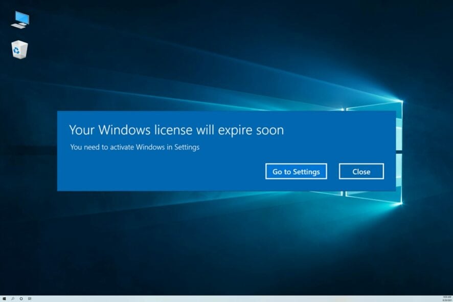 Fix: Your Windows License Will Expire Soon [4 Quick Ways]