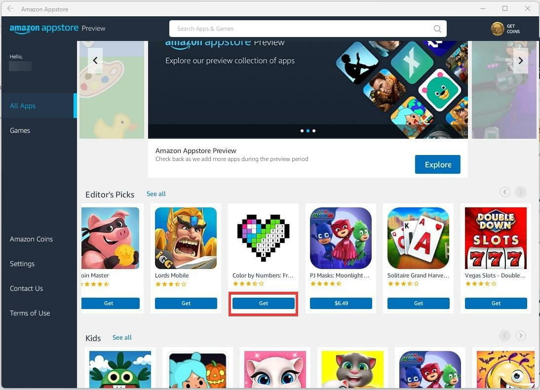 how to play android games on pc windows 11 amazon install game