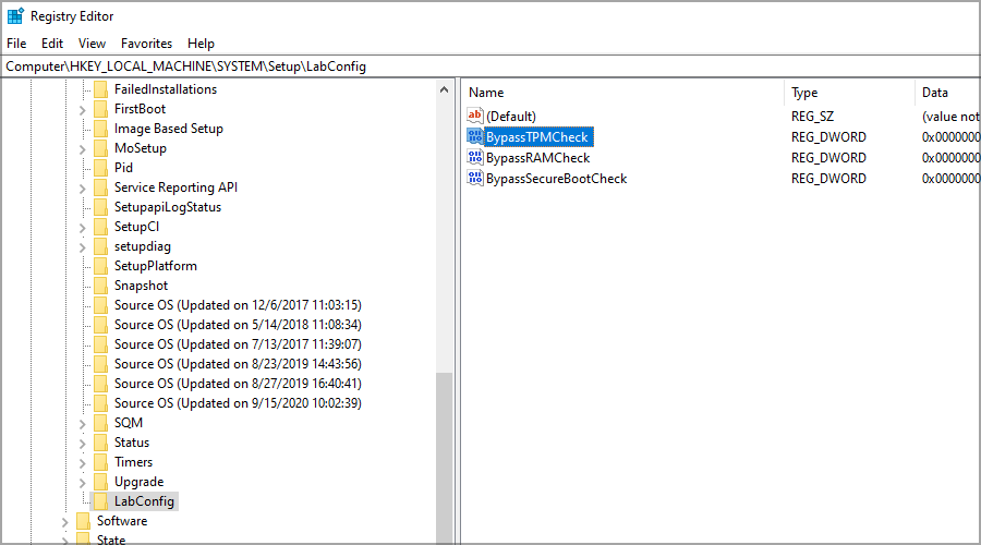 bypass tpm 2 in windows 11