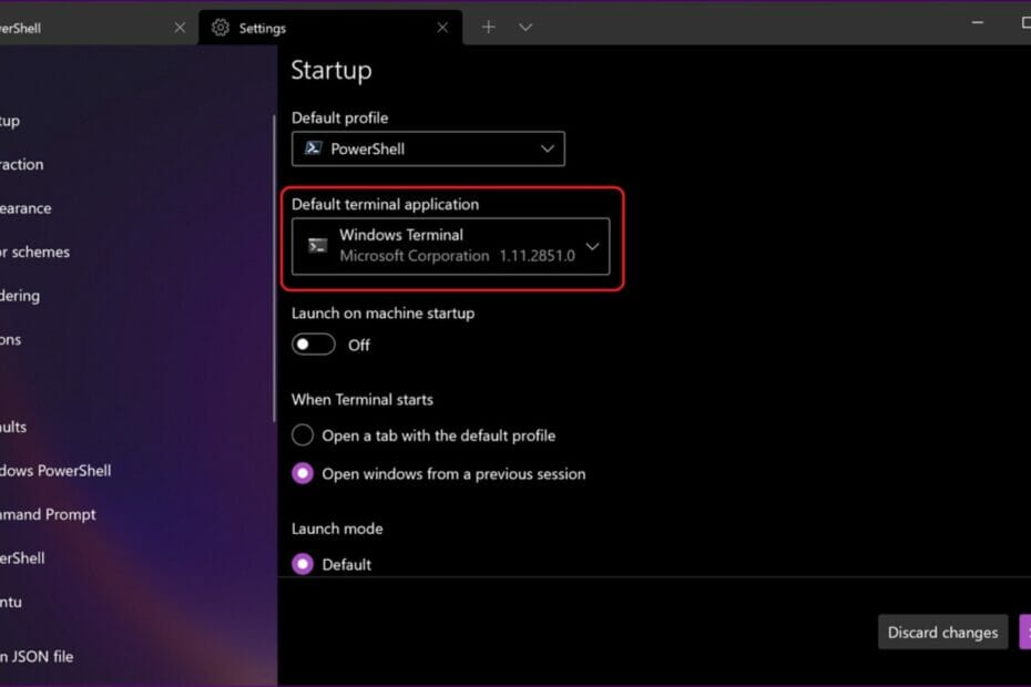 You can now set Windows Terminal as the default terminal application in ...