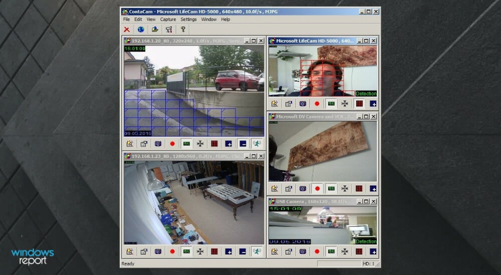 security camera for Windows PC