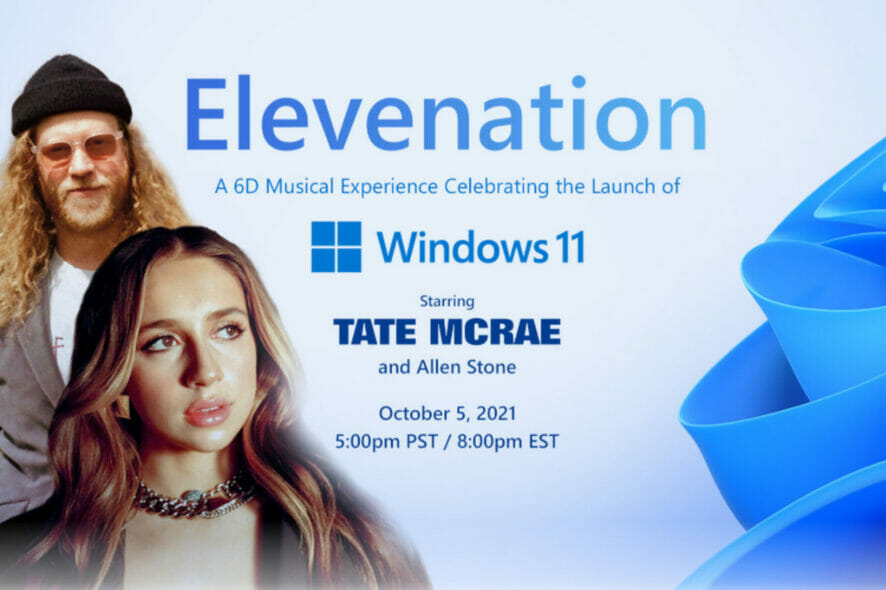 Microsoft launch event Windows 11