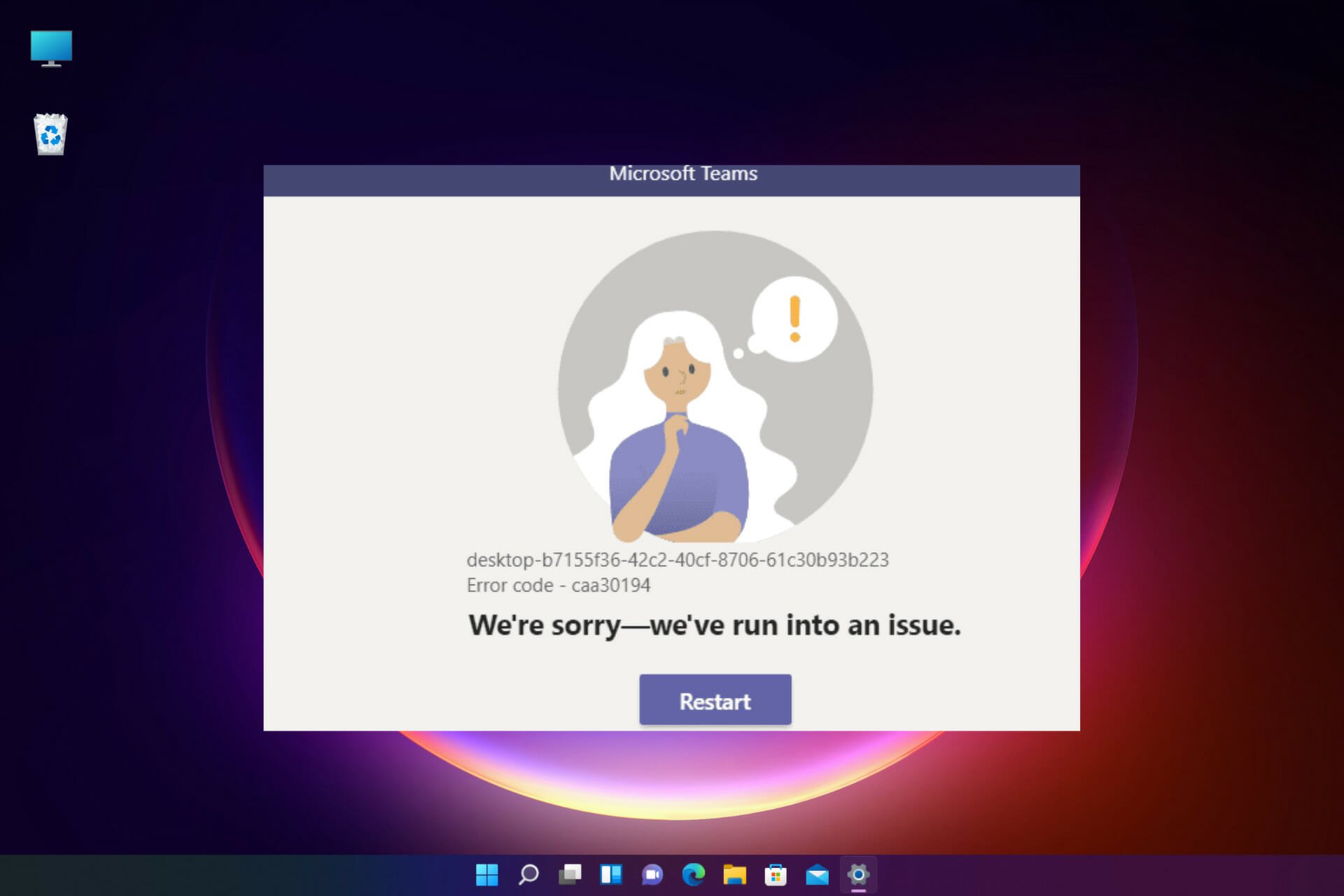 What to do if Microsoft Teams is not working in Windows 11