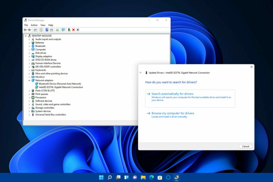 how to install network drivers windows 11