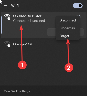 laptop can't connect to iphone hotspot