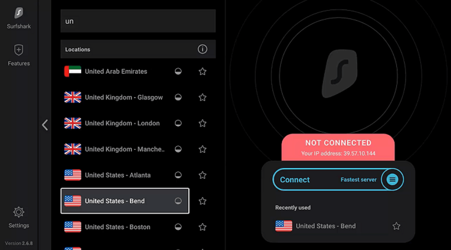 Ping de juego más bajo de VPN