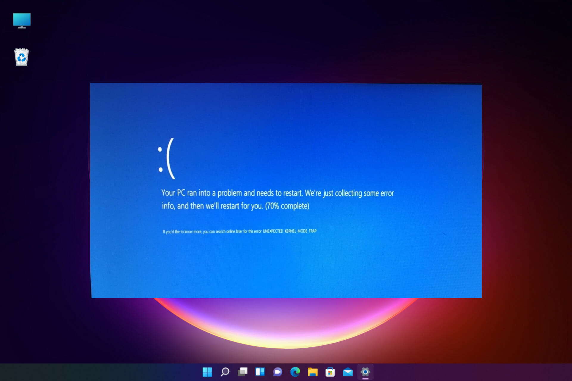 How to fix Unexpected Kernel Mode Trap error in Windows 11
