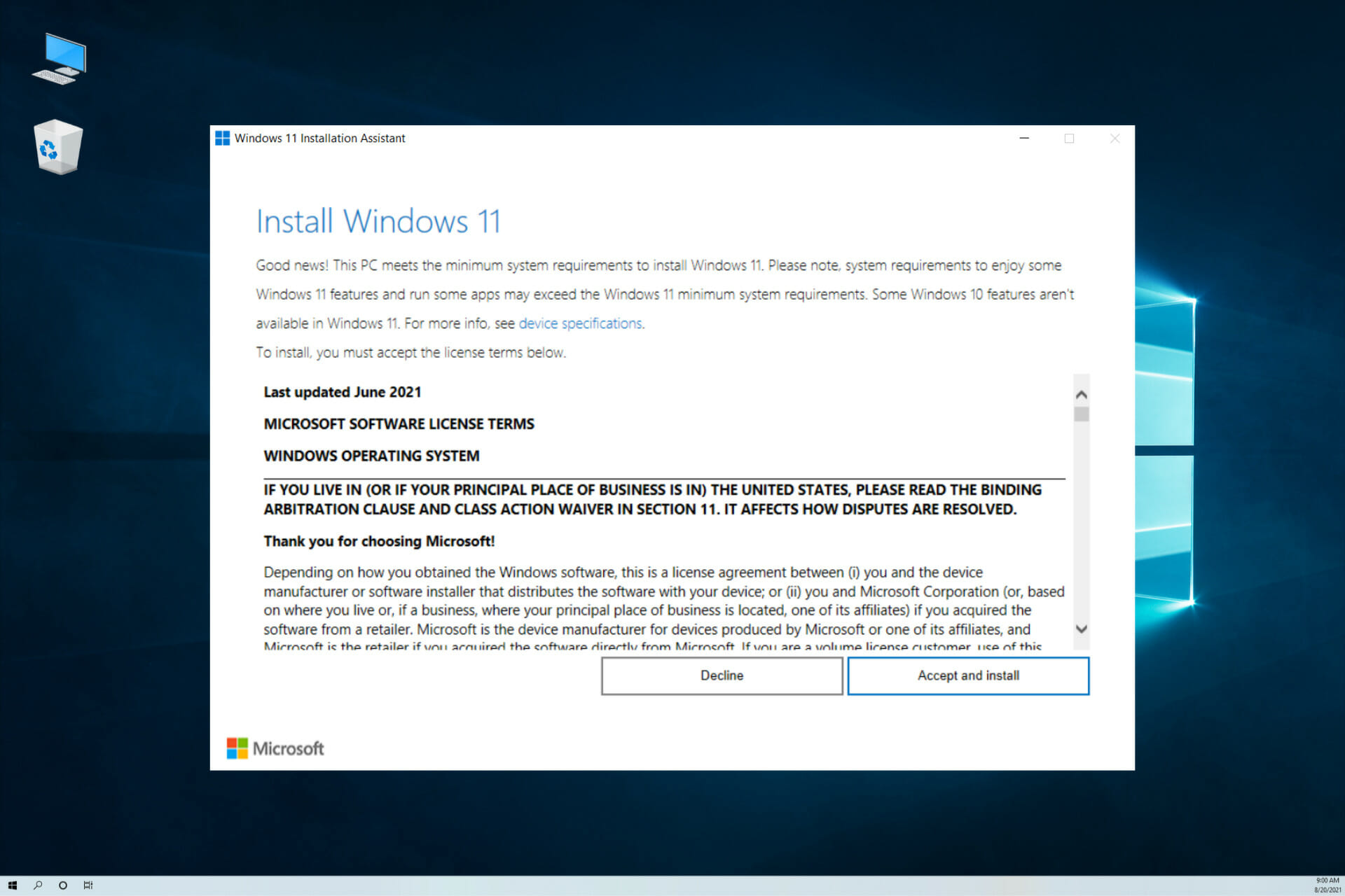 Fix Windows 11 installation error 0xc1900101