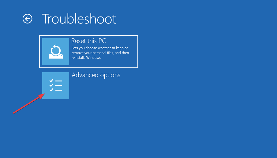 Troubleshoot menu inaccessible_boot_device windows 11