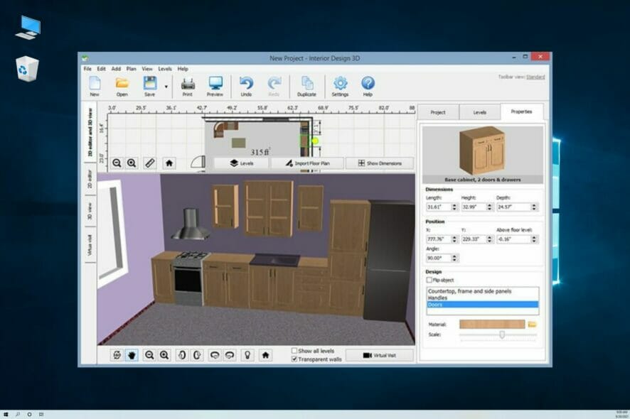 What are the best interior design software for PC