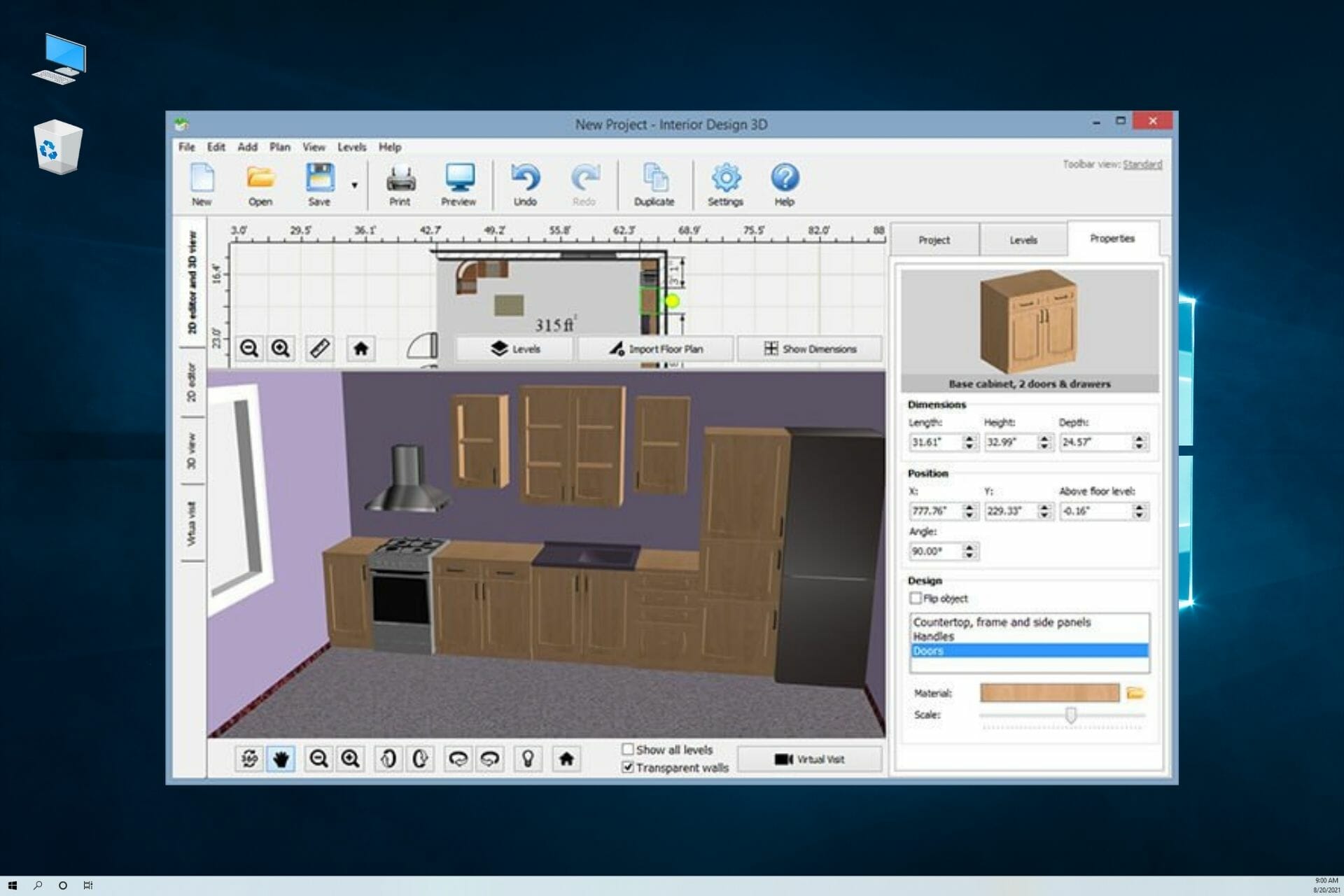 What are the best interior design software for PC