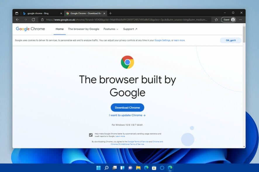 chrome not responding windows 11