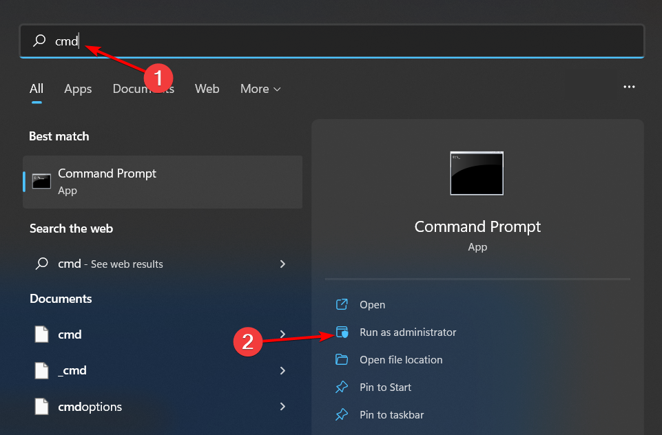 cmd-run-admin-w11 unexpected kernel mode trap windows 11