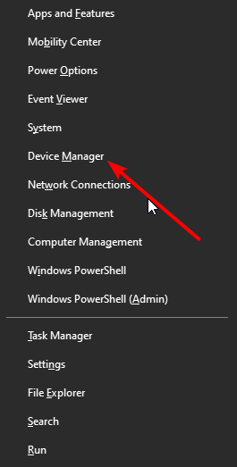 device manager windows 10 text not showing