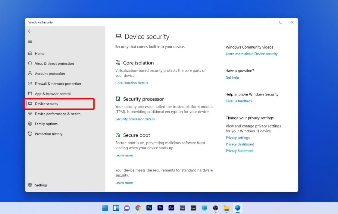 device security clear tpm windows 11