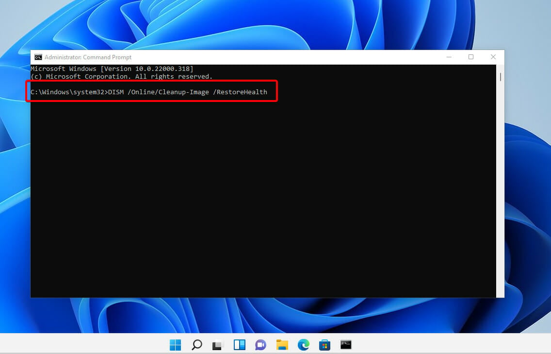 dism   windows 11 update error 0x80070422
