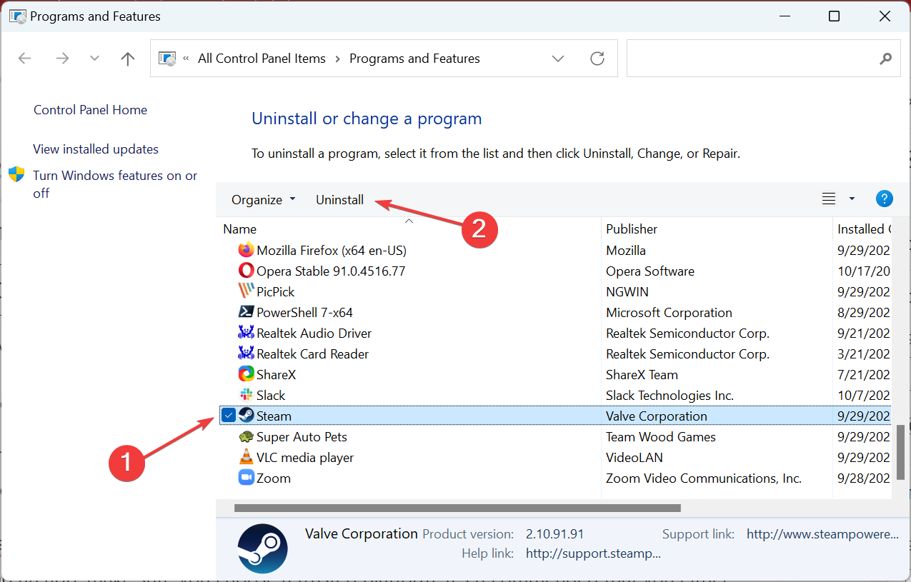 uninstall to fix windows 11 apps not opening