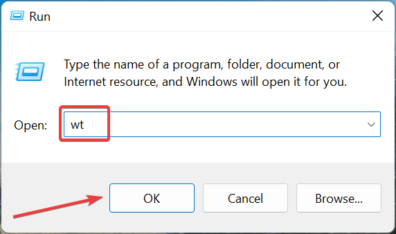 Windows Terminal to fix hmm. we're having trouble finding that site. firefox error