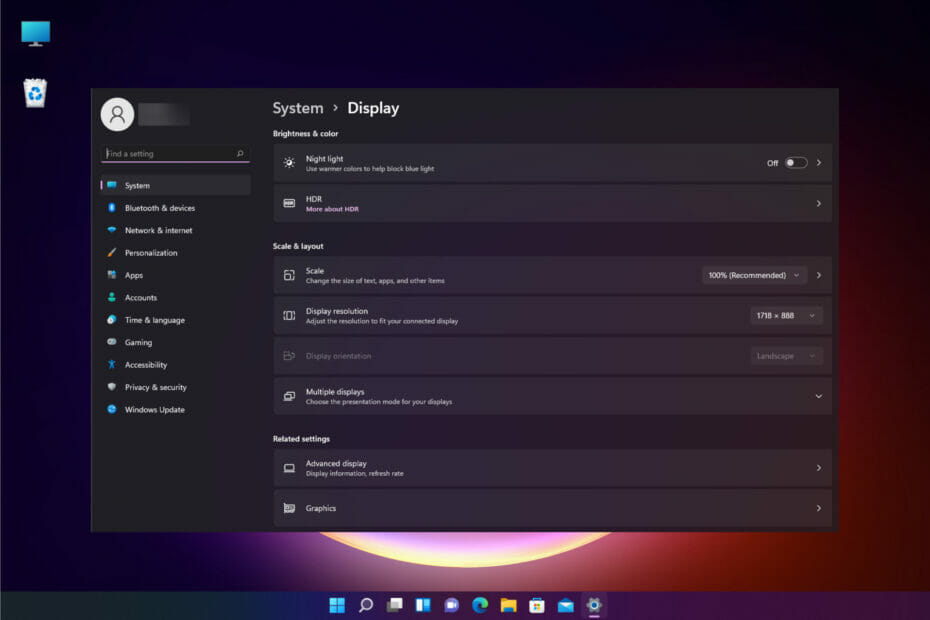 screen flickering in fullscreen windows 11