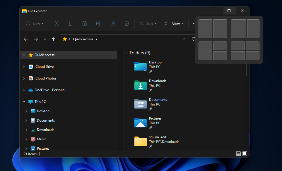 Group Layout options best windows 11 tips and tricks