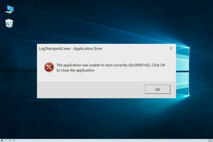 Fix logtransport2 exe error on shutdown adobe dc